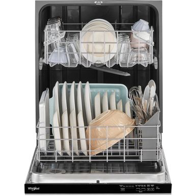 Alt View Zoom 11. Whirlpool - 24" Top Control Built-In Dishwasher with Boost Cycle and 55 dBa - Stainless steel