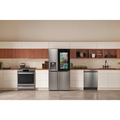 Alt View Zoom 20. LG - 27 Cu. Ft. Side-by-Side Smart Refrigerator with Craft Ice and InstaView - Stainless steel