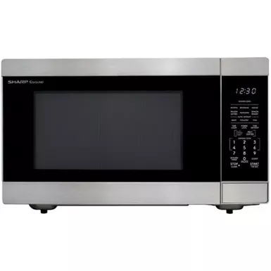 image of Sharp - 2.2 cu. ft. 1200W Microwave with Inverter Cooking - Stainless - Stainless Steel with sku:bb22274771-bestbuy