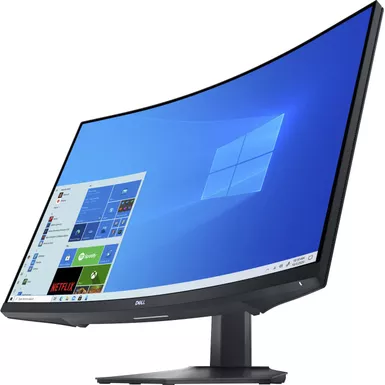 image of Dell - S3222DGM 32" LED Curved QHD FreeSync Gaming Monitor (DisplayPort, HDMI) - Black with sku:bb21810365-bestbuy