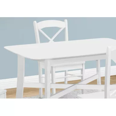 Dining Table - 36"X 48" / White Veneer Top