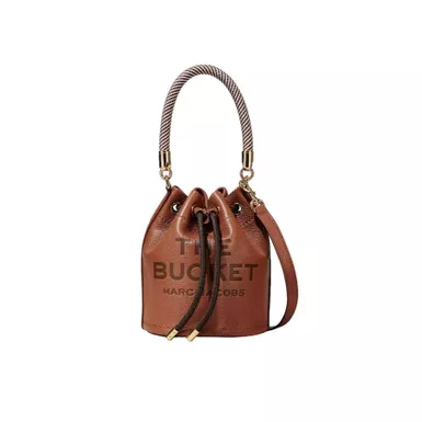 Marc Jacobs The Leather Bucket Bag (Argan Oil)