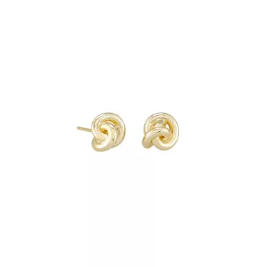 image of Kendra Scott Presleigh Gold Stud Earring (Gold) with sku:4217705362|gold|gold-corporatesignature