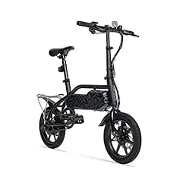 image of Jetson - J5 eBike with 30 miles Max Operating Range & 15 mph Max Speed - Black with sku:bb22011671-bestbuy
