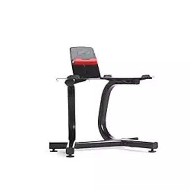 image of Bowflex - SelectTech Stand with Media Rack - Black with sku:bb21510161-bestbuy