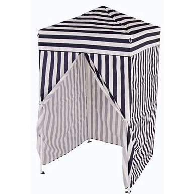 image of Impact Canopy 4' x 4' Portable Dressing Room, Pop Up Portable Changing Room, Navy Blue / White with sku:b071nxh88m-amazon