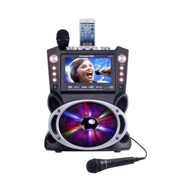 image of Karaoke USA GF846 - karaoke system with sku:bb20819005-6137559-bestbuy-emerson