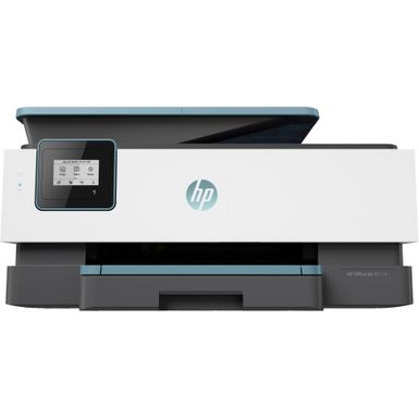image of HP - OfficeJet 8015e Wireless All-In-One Inkjet Printer with 6 months of Instant Ink Included with HP+ - White with sku:bb22063233-bestbuy
