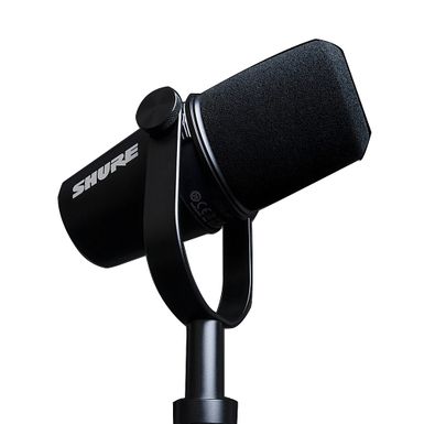 image of Shure - MV7 Dynamic Cardioid USB Microphone with sku:bb21660309-6439009-bestbuy-shure