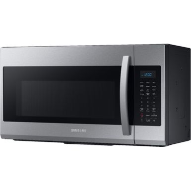Left Zoom. Samsung - 1.9 Cu. Ft.  Over-the-Range Microwave with Sensor Cook - Stainless steel