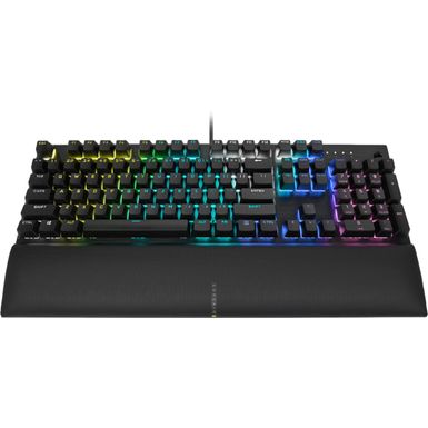 Left Zoom. CORSAIR - K60 RGB Pro SE Full-size Wired Mechanical Cherry Viola Linear Gaming Keyboard with PBT Double-Shot Keycaps
