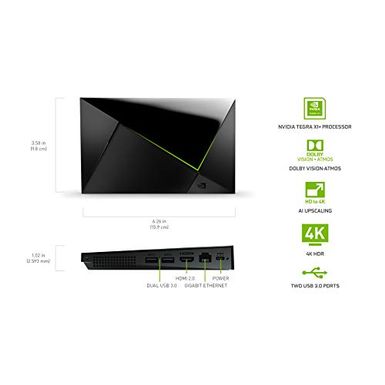 image of NVIDIA SHIELD Android TV Pro 4K HDR Streaming Media Player with sku:b07yp9fbmm-nvi-amz