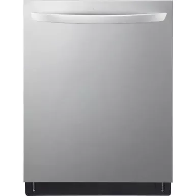 image of LG - 24" Top Control Smart Built-In Stainless Steel Tub Dishwasher with 3rd Rack, QuadWash Pro and 42dba - Stainless Steel with sku:ldth7972s-electronicexpress