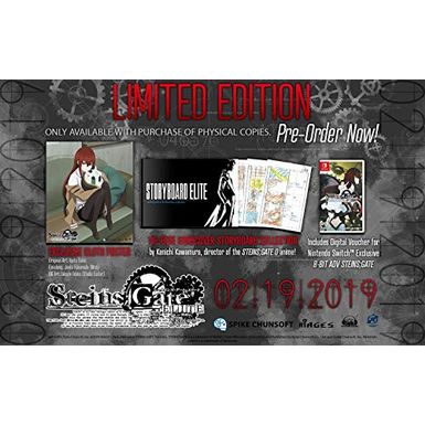 Steins;Gate Elite Limited Edition - Nintendo Switch