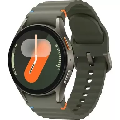 image of Samsung - Galaxy Watch7 Aluminum Smartwatch 40mm BT - Green with sku:bb22324605-bestbuy