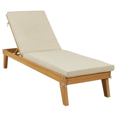 image of Byron Bay Chaise Lounge with Cushion with sku:p285-815-ashley