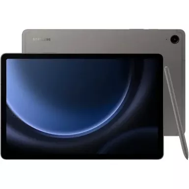 image of Samsung 10.9 inch Galaxy Tab S9 FE - 128GB - S-Pen - Gray with sku:bb22202191-bestbuy