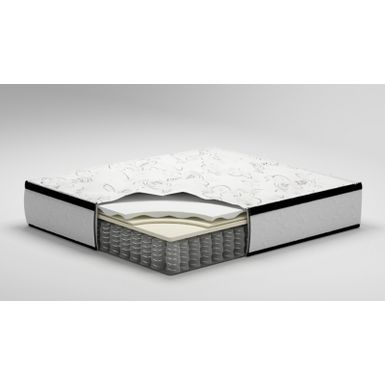 White Chime 12 Inch Hybrid King Mattress/ Bed-in-a-Box