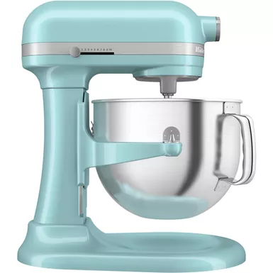image of KitchenAid 7-Qt. Bowl Lift Stand Mixer in Mineral Water with sku:ksm70skxxmi-almo