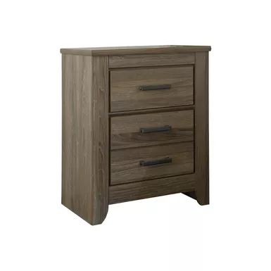 image of Zelen Two Drawer Night Stand with sku:b248-92-ashley