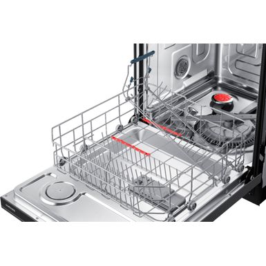 Alt View Zoom 23. Samsung - StormWash 24" Top Control Built-In Dishwasher with AutoRelease Dry, 3rd Rack, 48 dBA - Black stainless steel