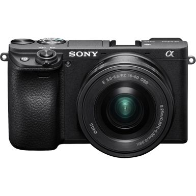 Alt View Zoom 13. Sony - Alpha a6400 Mirrorless Camera with E PZ 16-50mm f/3.5-5.6 OSS Lens - Black
