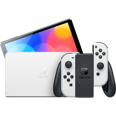 Alt View Zoom 11. Nintendo - Switch – OLED Model w/ White Joy-Con - White
