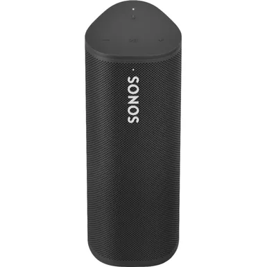 image of Sonos - Roam Smart Portable Wi-Fi and Bluetooth Speaker with Amazon Alexa and Google Assistant - Black with sku:roam1us1blk-streamline