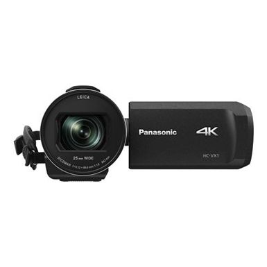 Panasonic HC-VX1K 4K Camcorder, 24x Leica Dicomar Lens, HDR Mode, Wireless Multi-Camera Capture