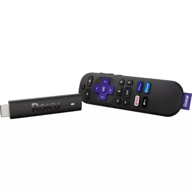 image of Roku Streaming Stick 4K ,  Streaming Device with Voice Remote and Long-Range Wi-Fi - Black with sku:bb21836433-bestbuy