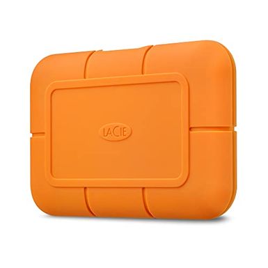 image of LaCie Rugged SSD 4TB Solid State Drive — USB-C USB 3.2 NVMe speeds up to 1050MB/s, IP67 Water Resistant, 3m Drop Resistant, Encryption, 5-Year Warranty with Data Recovery, 1 Mo Adobe CC (STHR4000800) with sku:vdlsthr4800-adorama