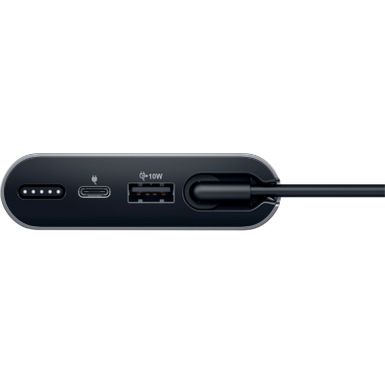 Alt View Zoom 11. Dell - 65W USB-C Notebook Power Bank Plus for most Type-C laptops and most USB-A devices - PW7018LC - Silver