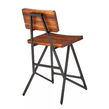 Zeke Industrial Style Counter Stool
