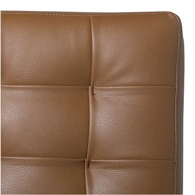 Alt View Zoom 14. Studio Designs Home Attrium Modern Blended Leather Accent Chair - Caramel Light Brown