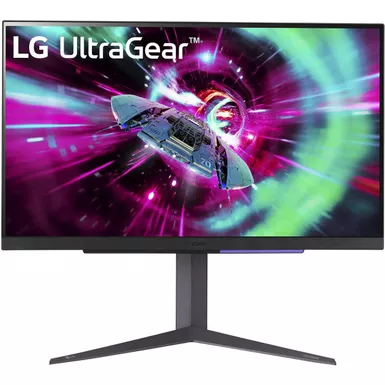 image of LG - UltraGear 32" IPS UHD 1-ms FreeSync and G-SYNC Compatible Monitor with HDR (Display Port, HDMI) - Black with sku:lg32gr93ub-adorama