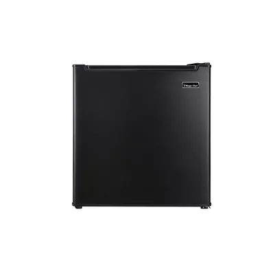 image of Magic Chef 1.7 cu. ft. Black Compact Refrigertor with sku:mcr170be-magicchef