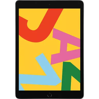 image of Apple 10.2 inch Ipad (7th Generation) 32GB - Space Gray - Recertified with sku:mw742rb-electronicexpress