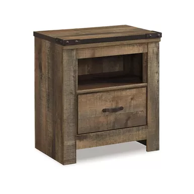 image of Trinell One Drawer Night Stand with sku:b446-91-ashley