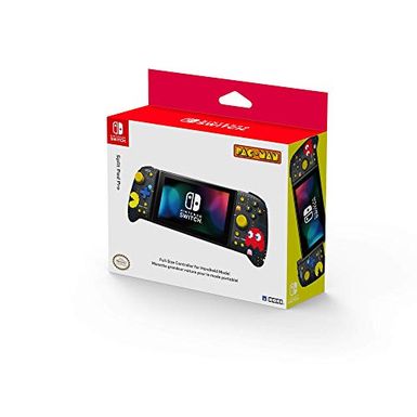 image of Hori Nintendo Switch Split Pad Pro (Pac-Man) Ergonomic Controller for Handheld Mode - Officially Licensed By Nintendo and Namco - Nintendo Switch with sku:b08kgxsn3n-hor-amz