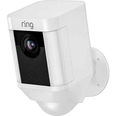 Front Zoom. Ring - Spotlight Cam Wire-free - White