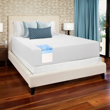 Rent to own Select Luxury Medium Firm 14-inch King-Size Gel Memory Foam ...