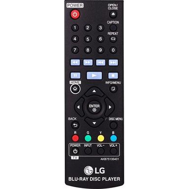 Remote Control Zoom. LG - Streaming Audio Blu-ray Player - Black