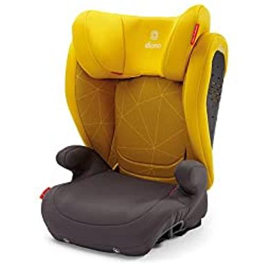image of Diono Monterey 4DXT Latch, 2-in-1 High Back Booster Car Seat with Expandable Height, Width, Advanced Side Impact Protection, 8 Years 1 Booster, Yellow Sulphur with sku:b09ttxdt1m-dio-amz