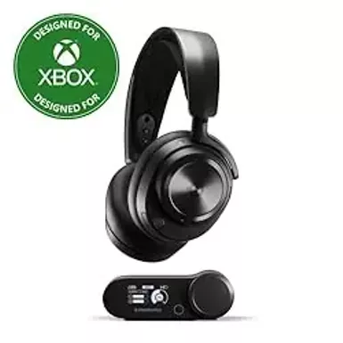 image of SteelSeries - Arctis Nova Pro Wireless Multi Gaming Headset for Xbox Series X, S, Xbox One - Black with sku:b09zwkd9tf-amazon