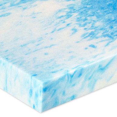 3" SealyChill Gel Memory Foam Mattress Topper with Cover - King