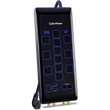 CyberPower HT1206UC2 12 Outlet Surge Protector