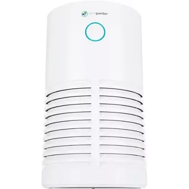 image of GermGuardian - 15-inch 4-in-1 HEPA Filter Air Purifier for Homes, Medium Rooms, Allergies, Smoke, Dust, Dander - White with sku:bb21623328-bestbuy