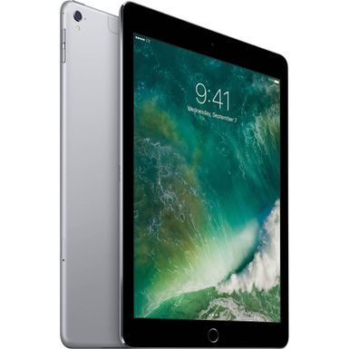 image of Apple 9.7 inch iPad Pro - 128GB - iOS (2016, Space Grey) -Recertified  with sku:mlq32-electronicexpress