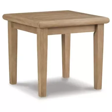 Grayish Brown Gerianne Square End Table