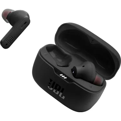 JBL - Tune 235NC True Wireless Noise Cancelling In-Ear Earbuds - Black